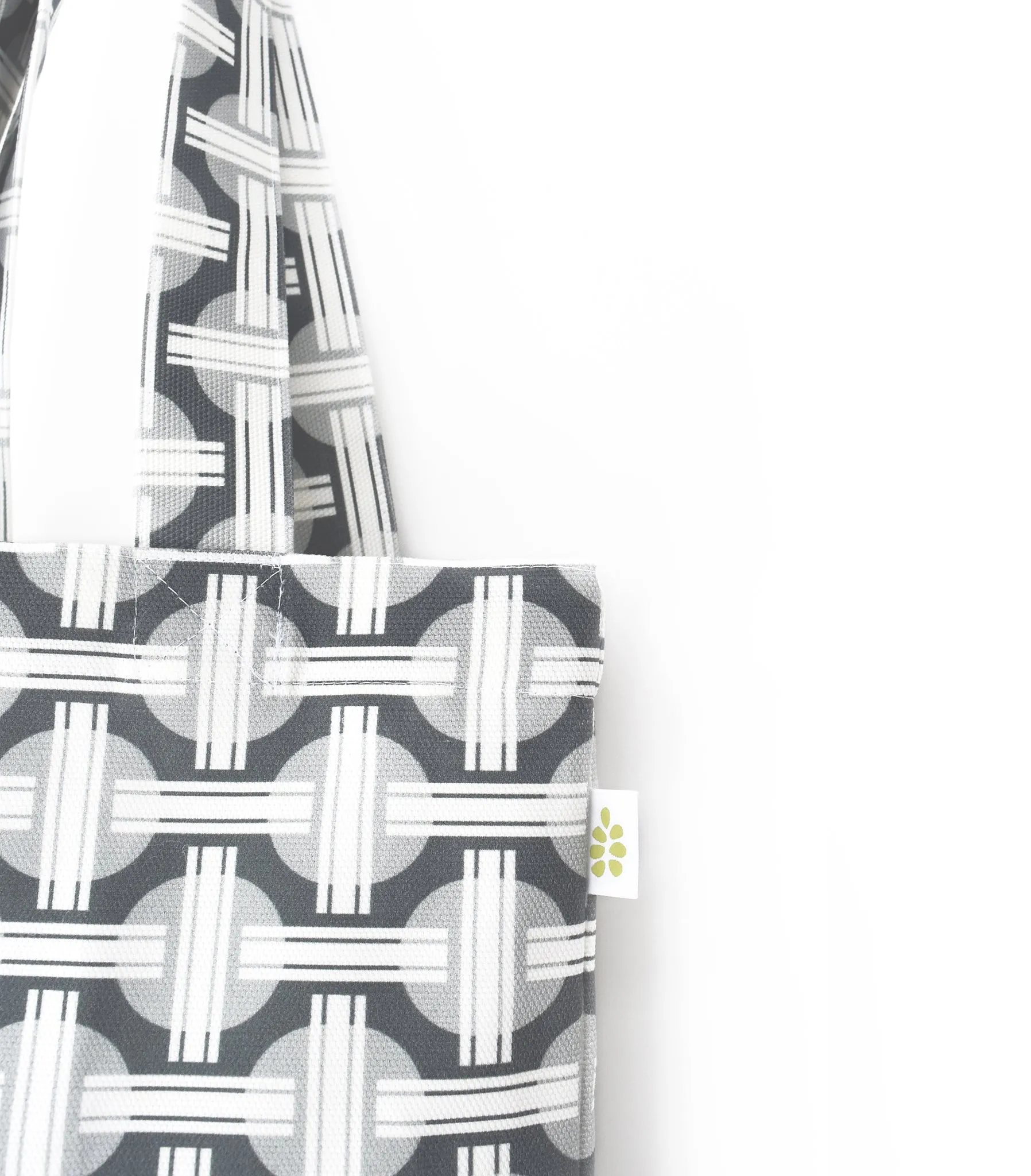 Orient Cotton Canvas Tote (15x15) – Steel Grey