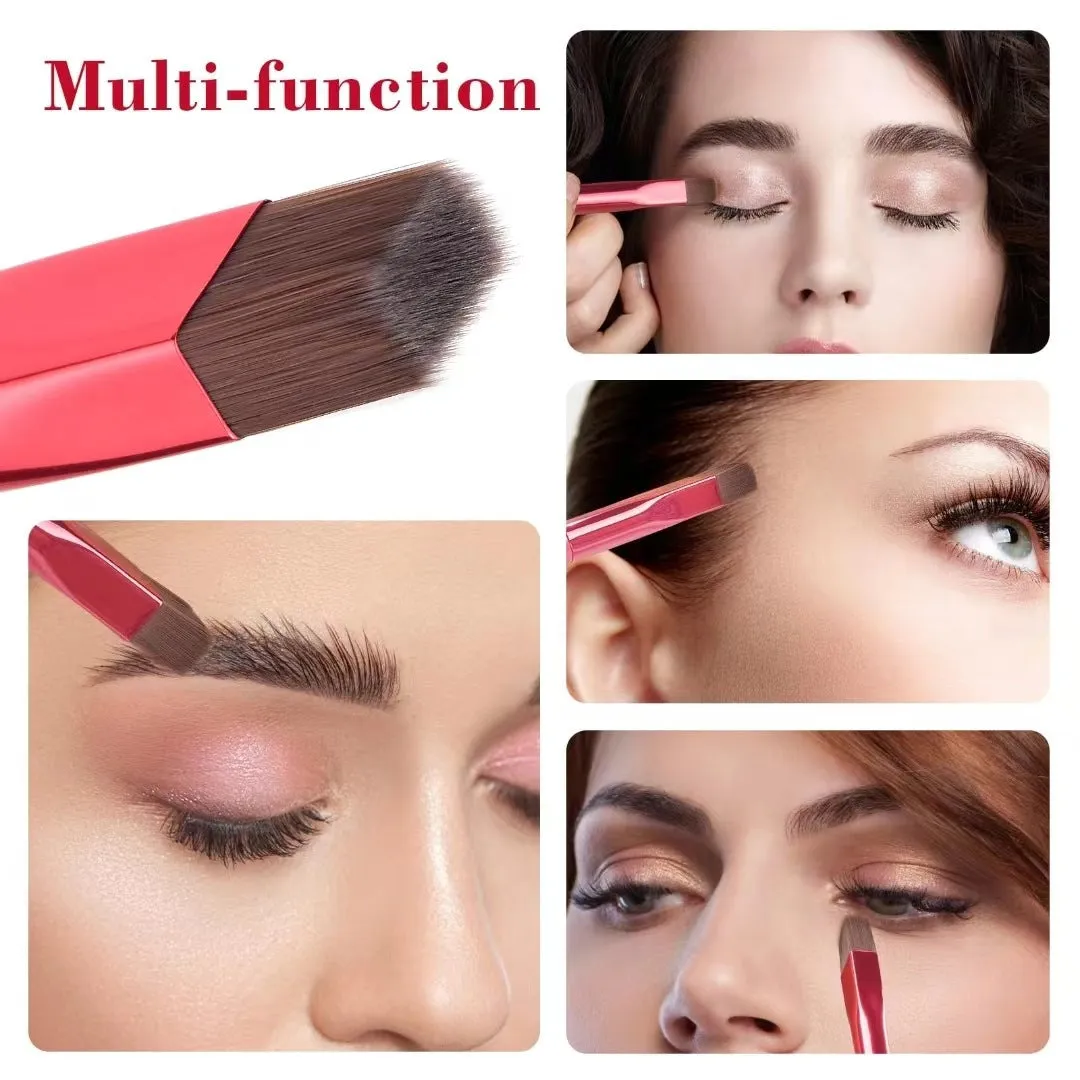 OWIIZI Eyebrow Brush Eye Brow Concealer Contour Brush, Professional Square Angled Eyebrow Brush for Eye Brow Makeup