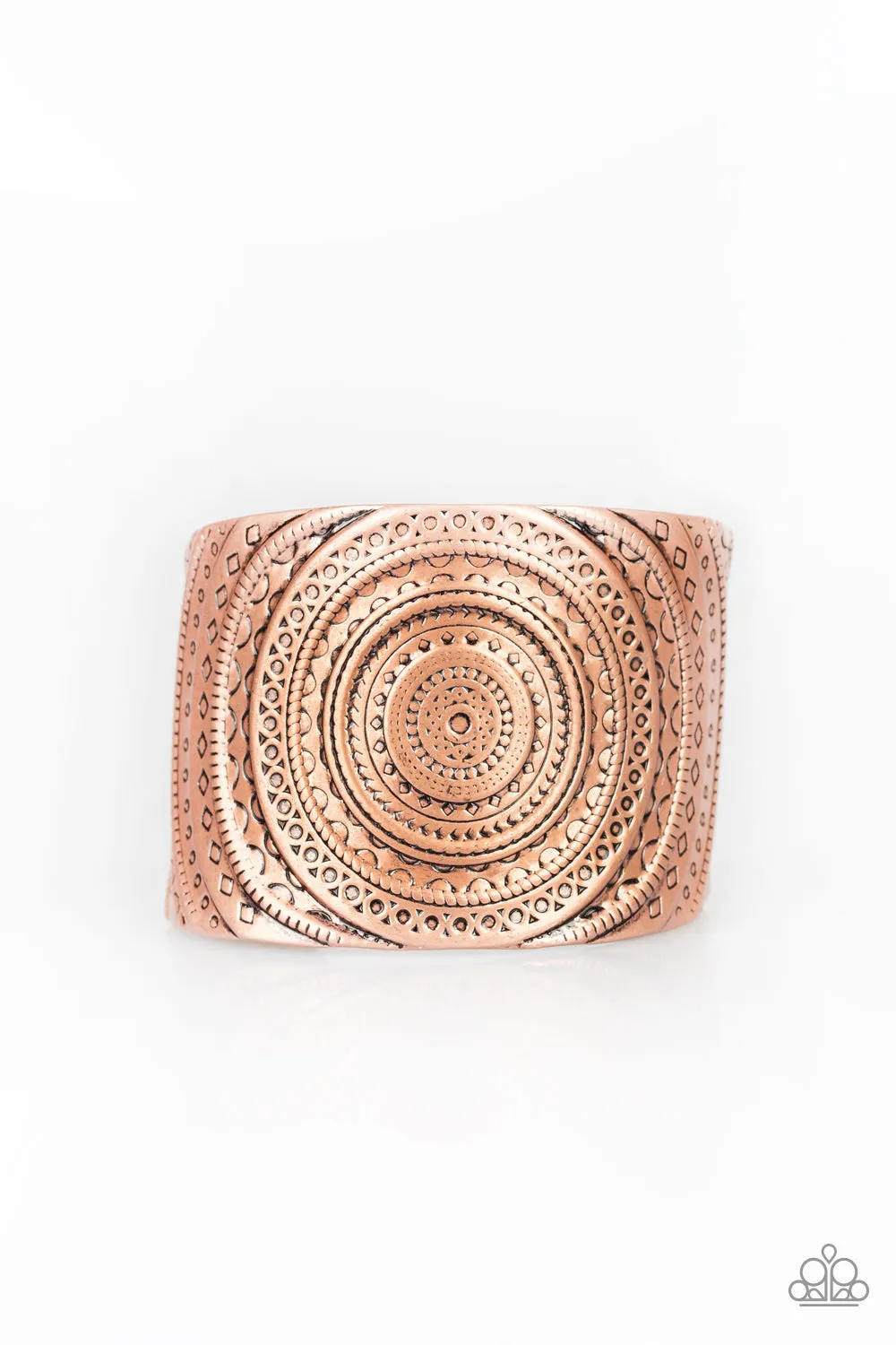 Paparazzi - Bare Your SOL - Copper Bracelet