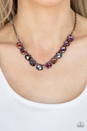 Paparazzi Catch A Fallen Star - Multi Necklace