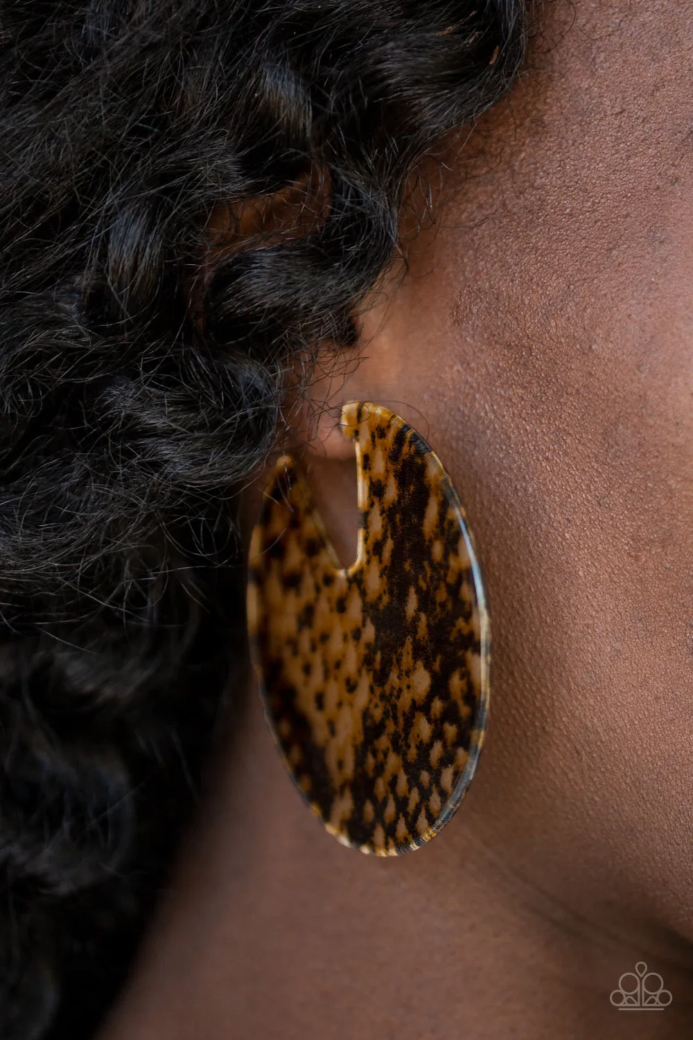 Paparazzi - Hit Or HISS - Multi Acrylic Earring