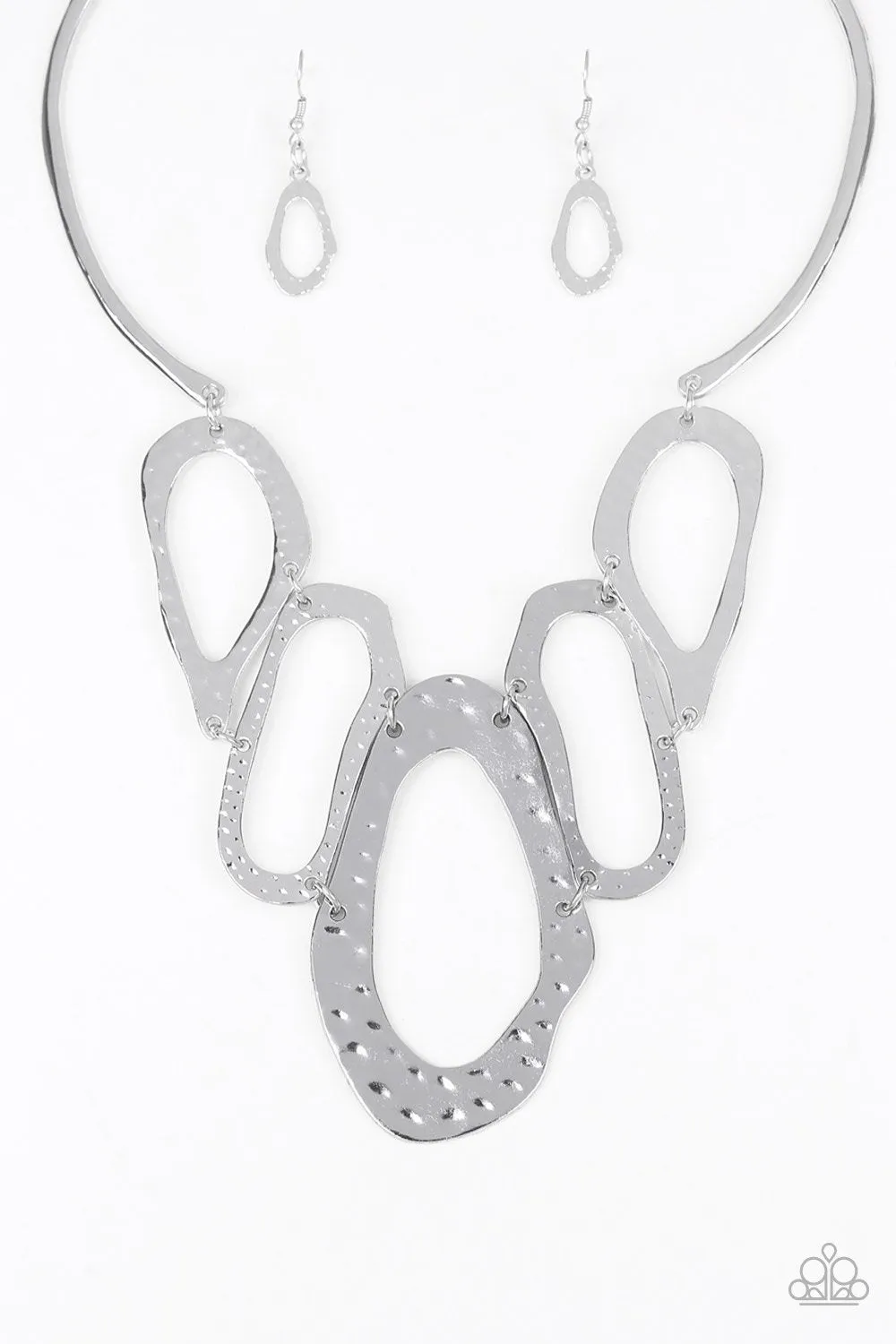 Paparazzi- Prime Prowess - Silver Necklace