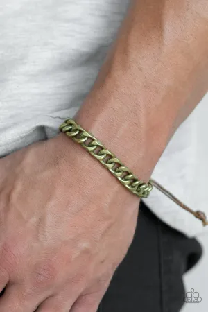 Paparazzi Rulebreaker Bracelet Brass
