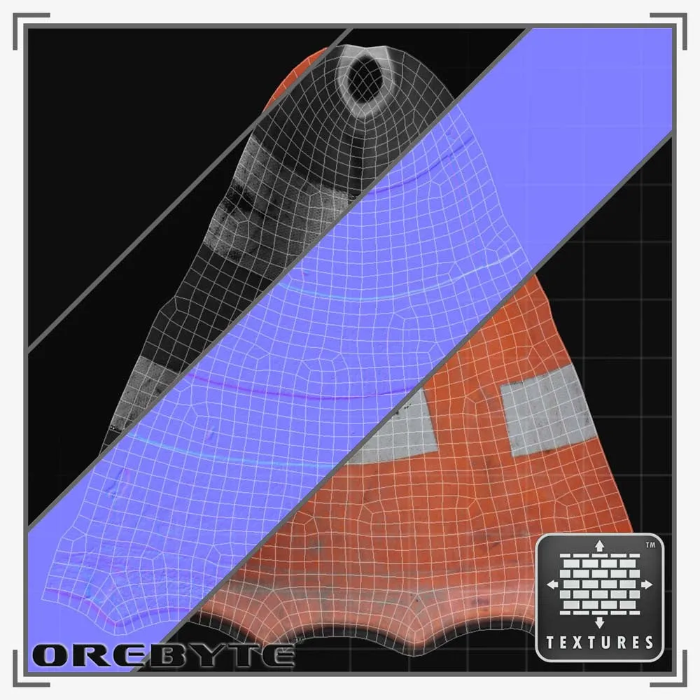 Parking Cone Orange 01