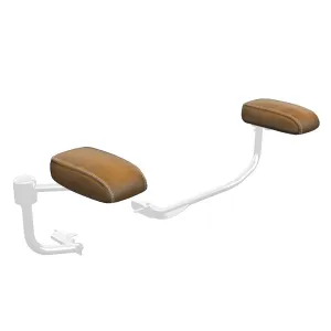 Passenger Armrest Pads, Pair - Desert Tan