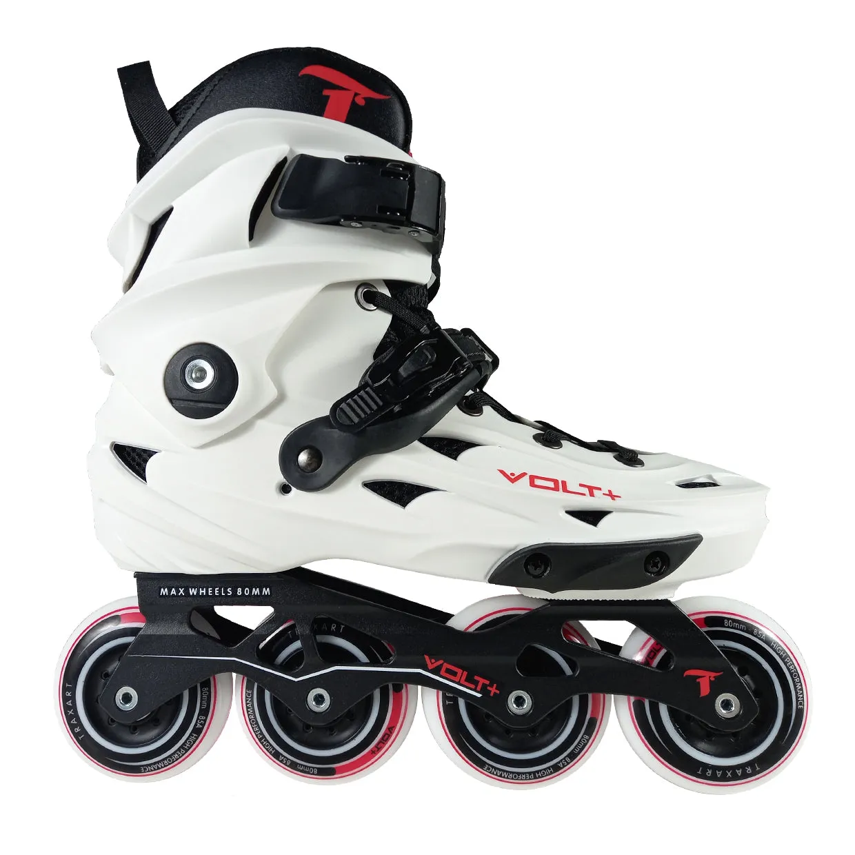 Patins Volt   2.0 Branco - 80mm ABEC-9