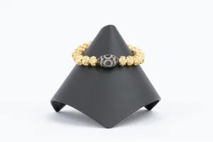 Pave Diamond, Vermeil Bracelet