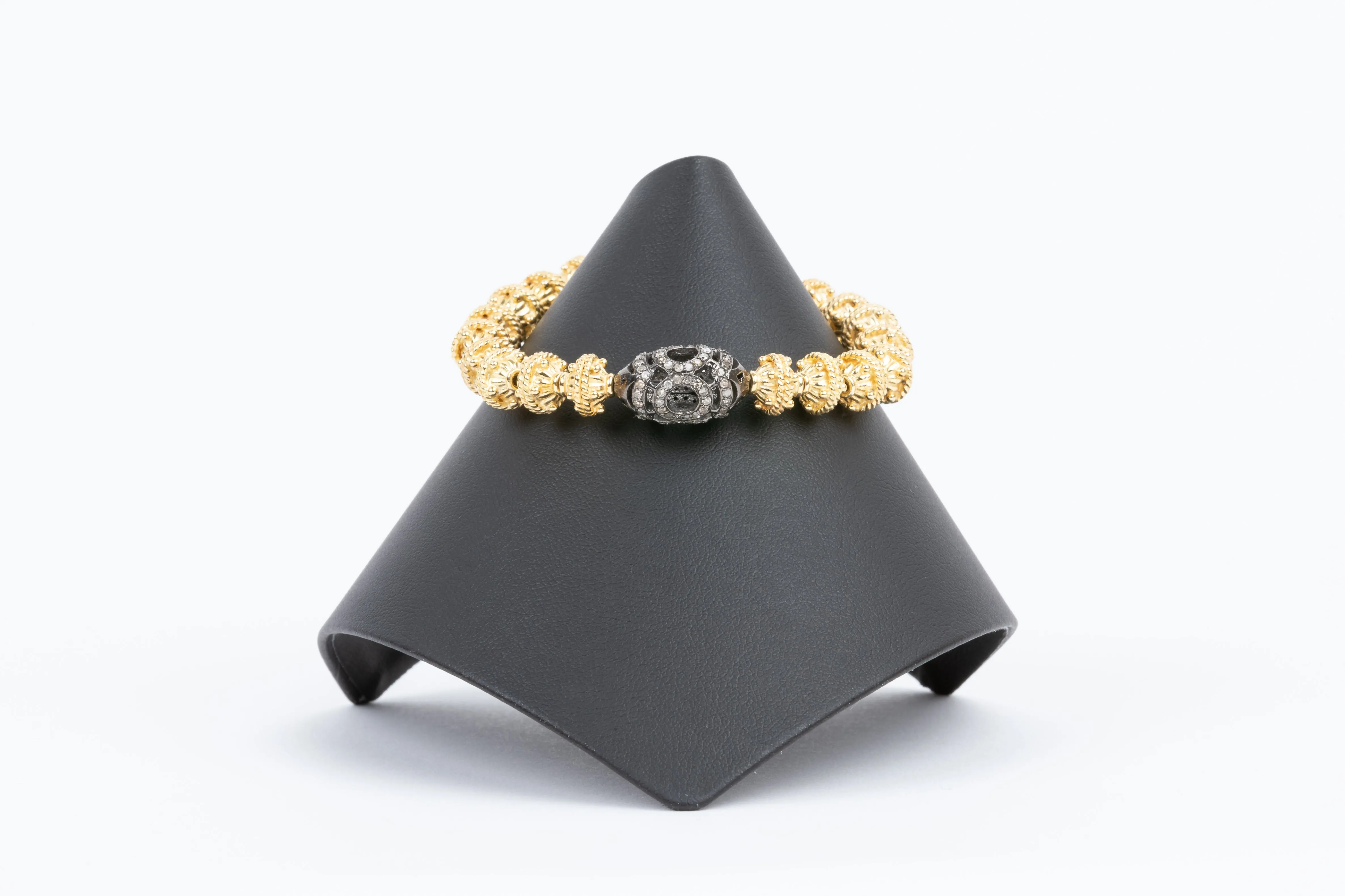 Pave Diamond, Vermeil Bracelet