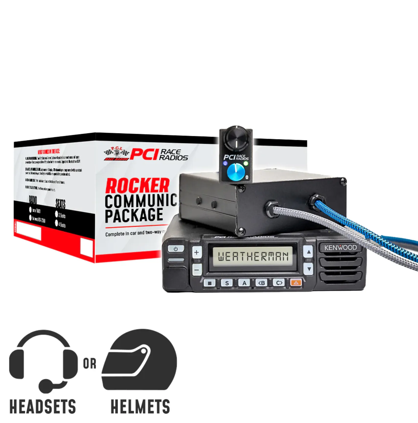 PCI Radios Rocker Communications Package