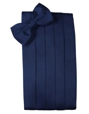 Peacock Luxury Satin Cummerbund