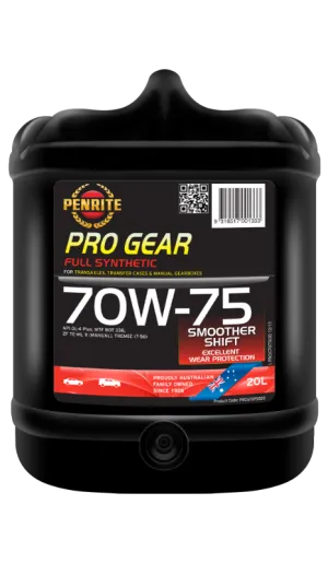 Penrite Pro Gear 70W75 Gear Oil - 20 Litre