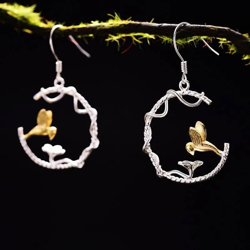 Perfect Lovely Bird Drop Earrings
