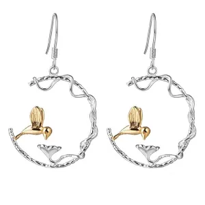 Perfect Lovely Bird Drop Earrings