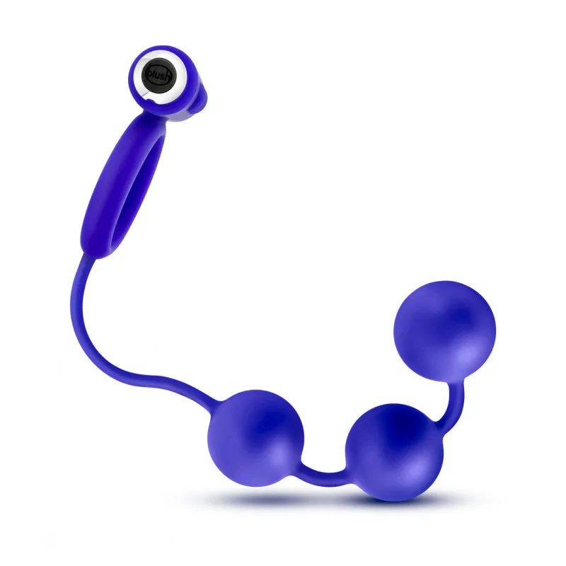 Performance - Penetrator - Anal Beads W/vibrating  Ring - Indigo