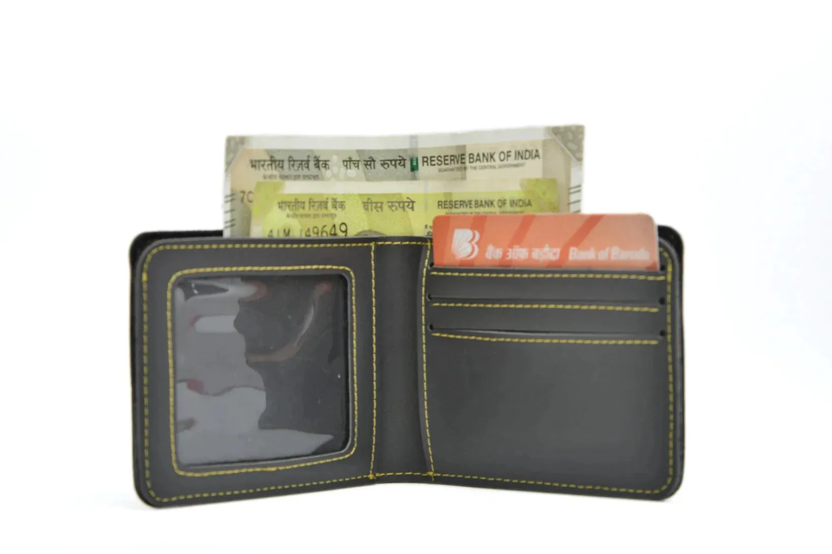 Personalized with Name and Charm Men's 2 Pcs Travel Combo - Grey