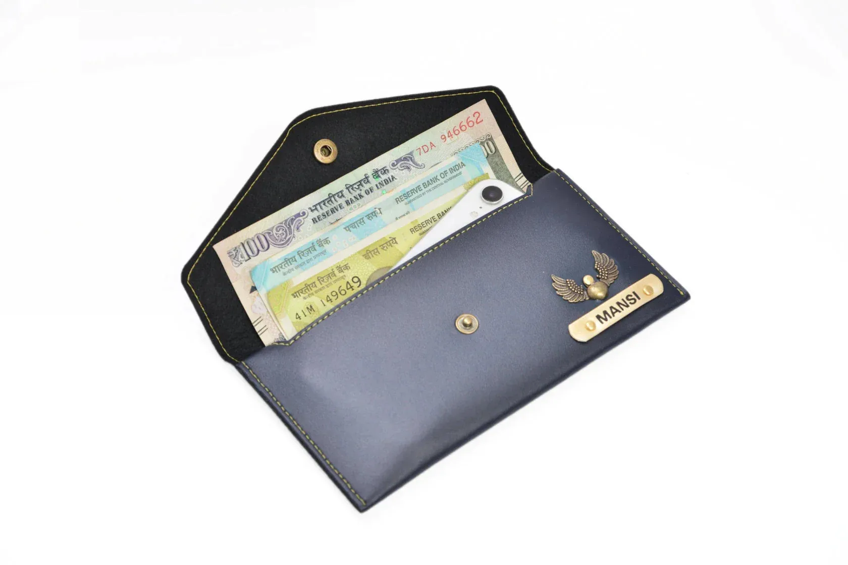 Personalized Women's Gift Combo with Bottle- Blue