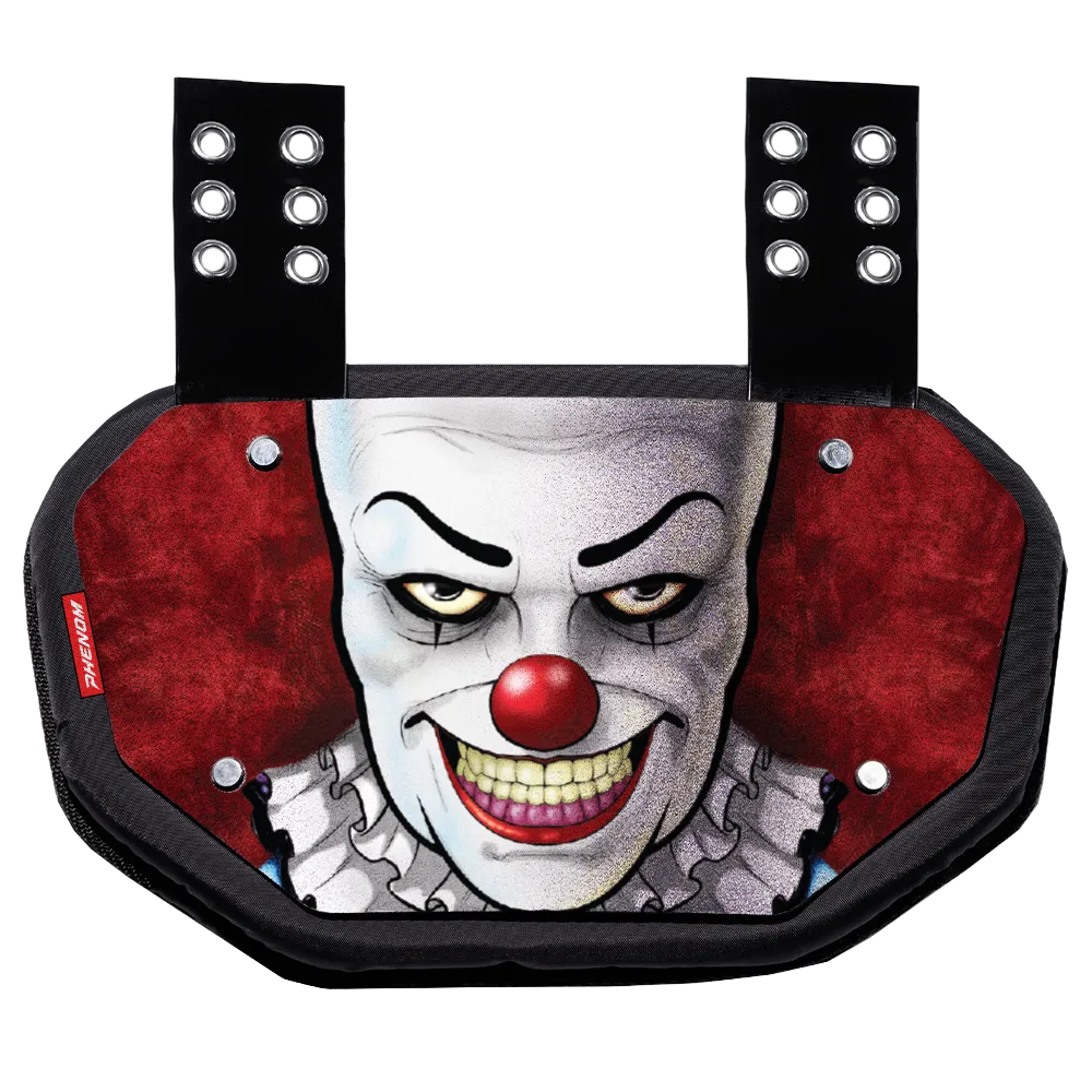 Phenom Elite Football Back Plate - Clown