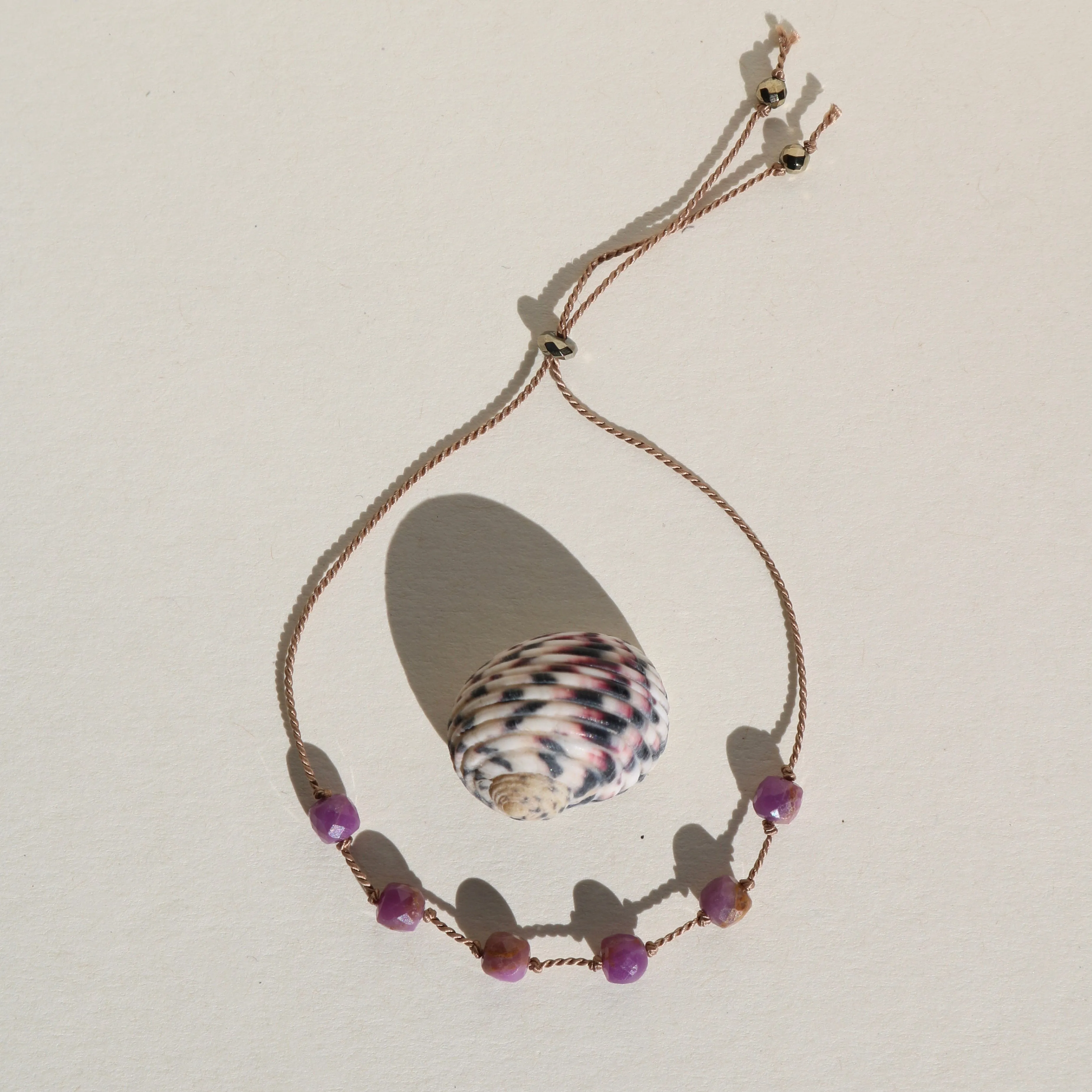 PHOSPHOSIDERITE CUBES BRACELET