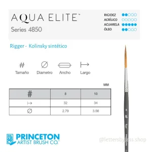Pincel Princeton AQUA ELITE - RIGGER