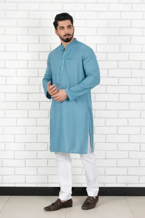 PINSTRIPE QAFTAN KURTA