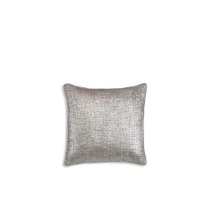 PIPER ACRYLIC KNOT SILVER PILLOW