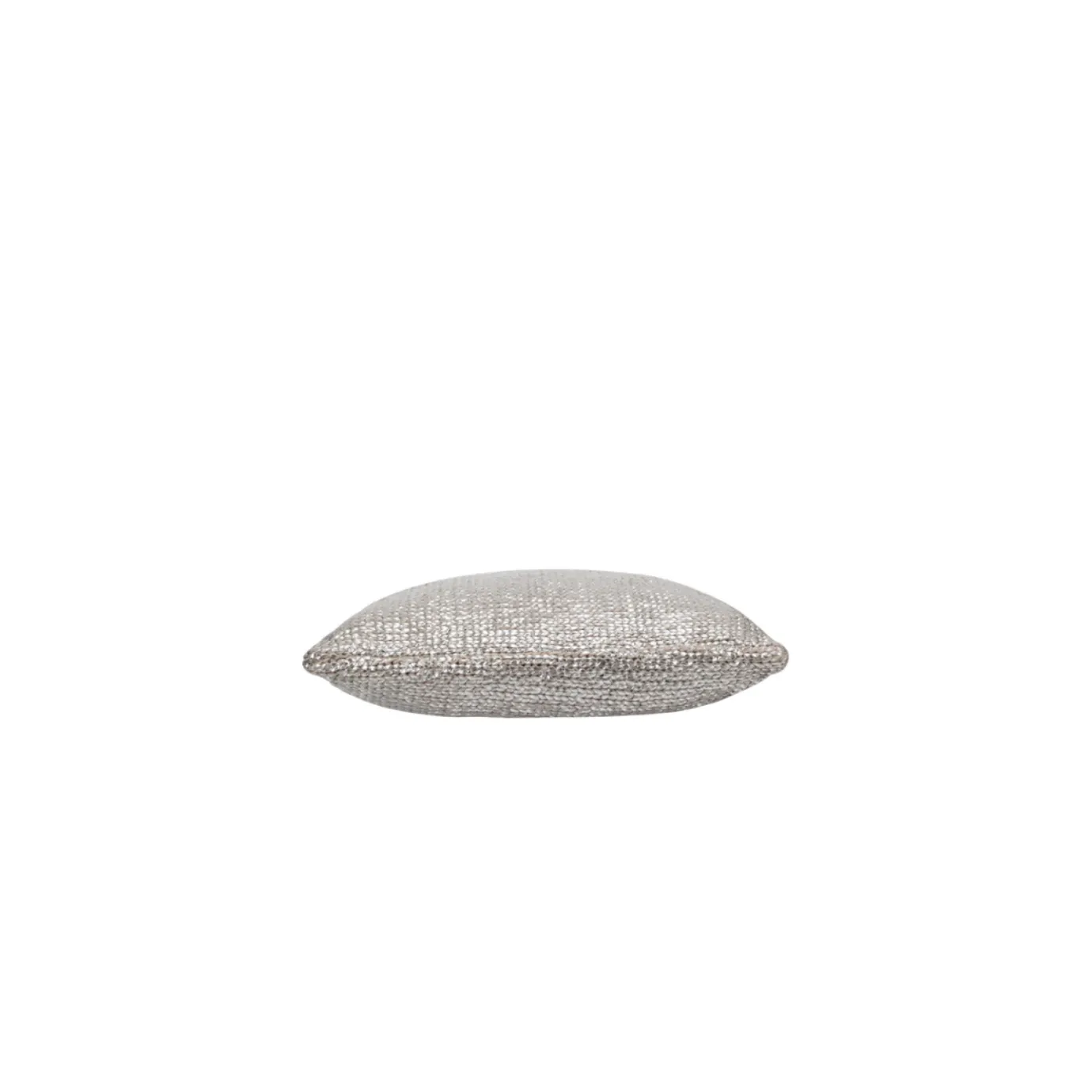 PIPER ACRYLIC KNOT SILVER PILLOW