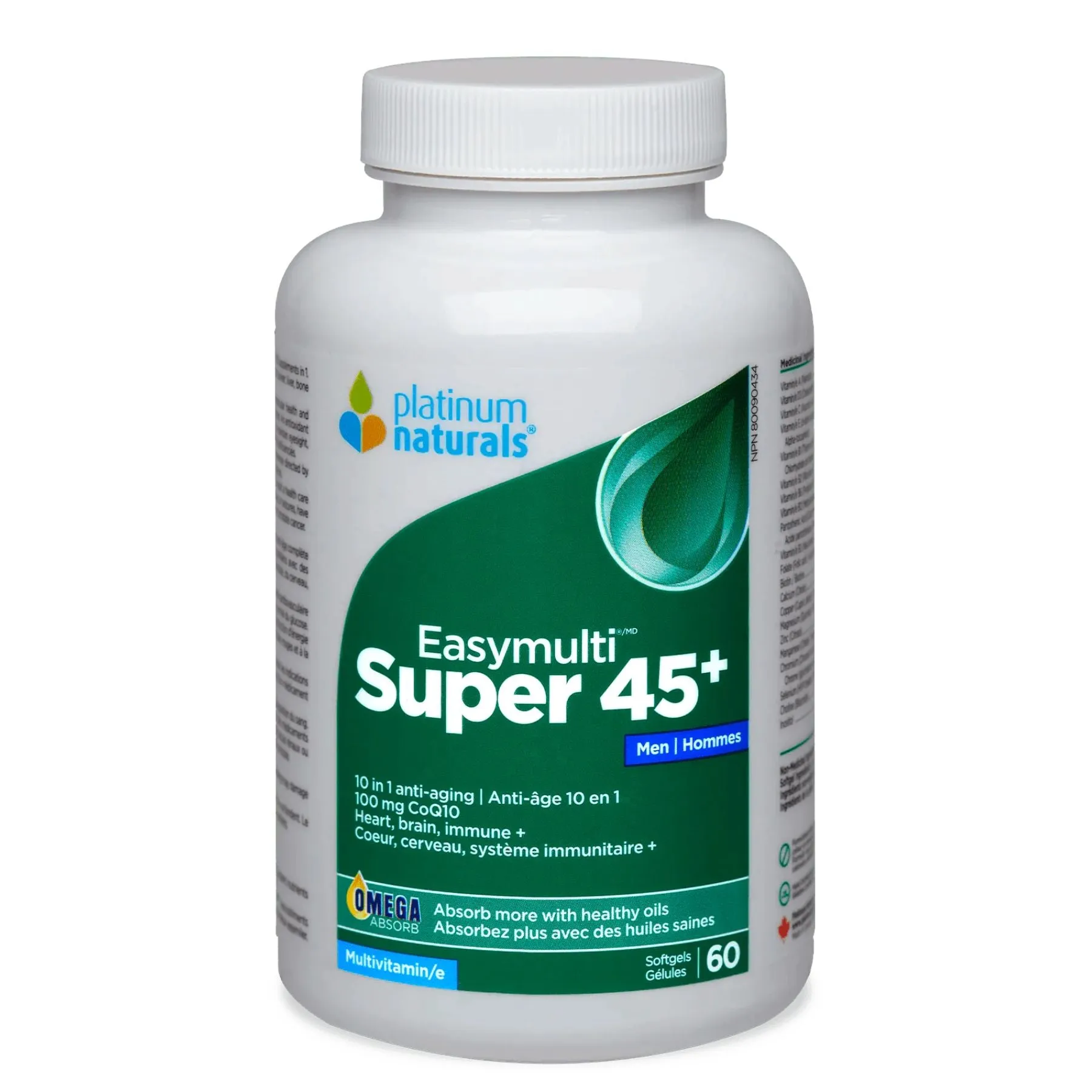 Platinum Naturals Super Easymulti 45  for Men 60s
