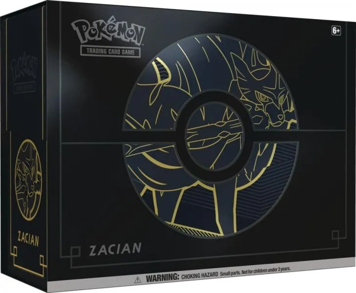 Pokemon TCG: Sword & Shield Elite Trainer Box Plus Zacian / Zamazenta