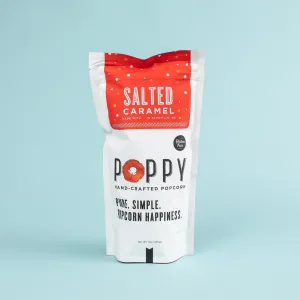 Poppy Salted Caramel Popcorn