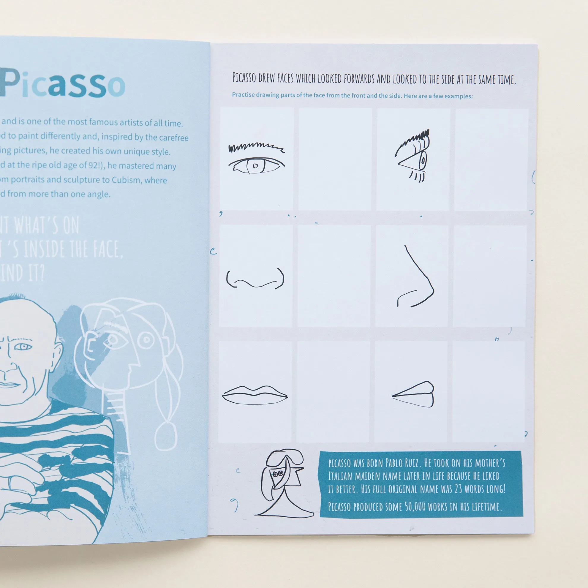 Portrait Party - Educational Art Booklet