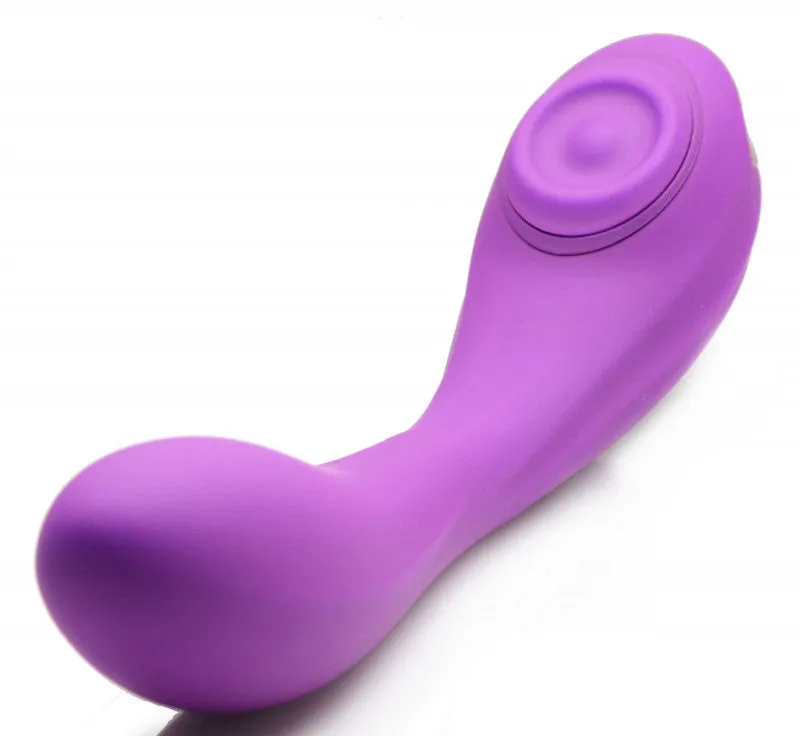 Pose Plus - 10x Pulsing Bendable Silicone Vibrator - Purple
