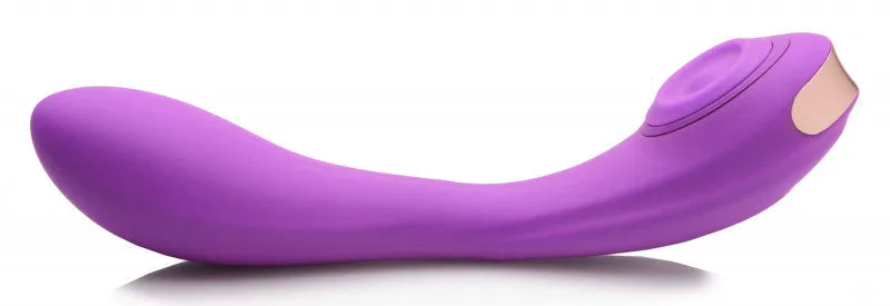 Pose Plus - 10x Pulsing Bendable Silicone Vibrator - Purple