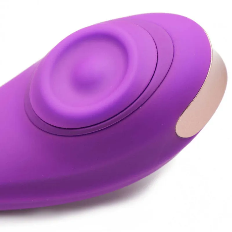 Pose Plus - 10x Pulsing Bendable Silicone Vibrator - Purple