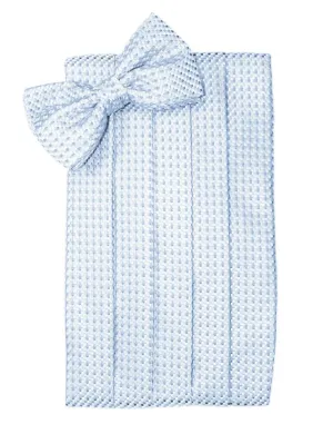 Powder Blue Venetian Kids Cummerbund