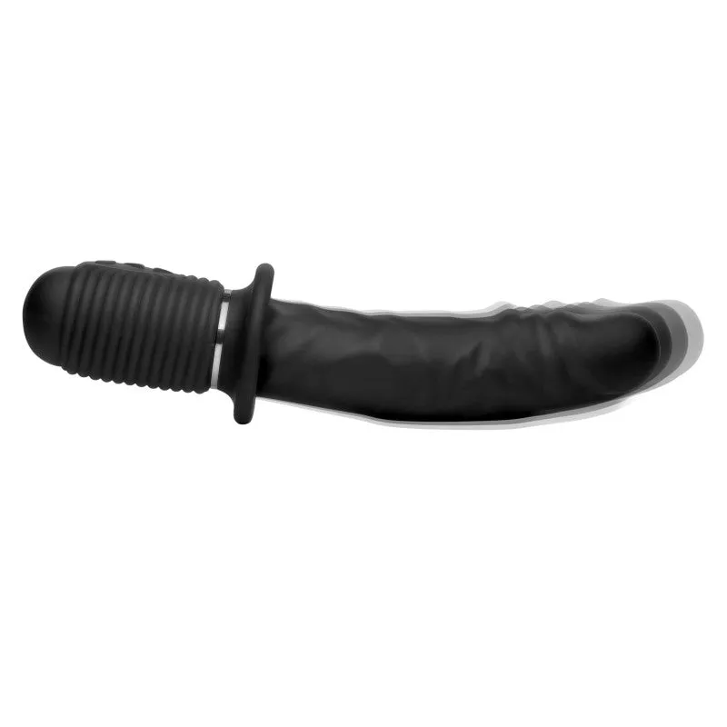 Power Pounder Vibrating and Thrusting Silicone