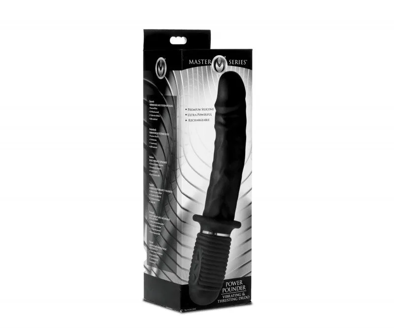 Power Pounder Vibrating and Thrusting Silicone
