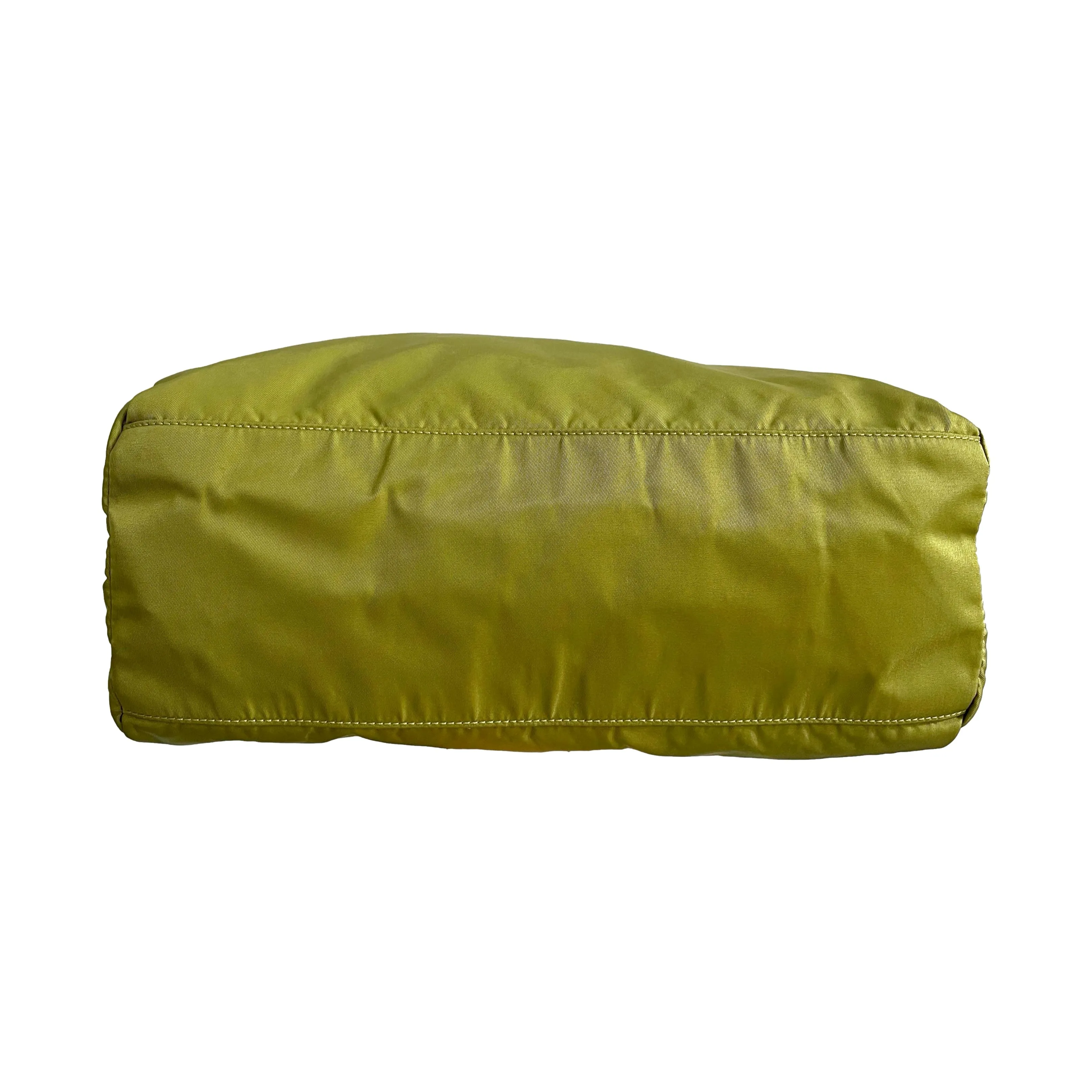Prada Lime Green Nylon Top Handle