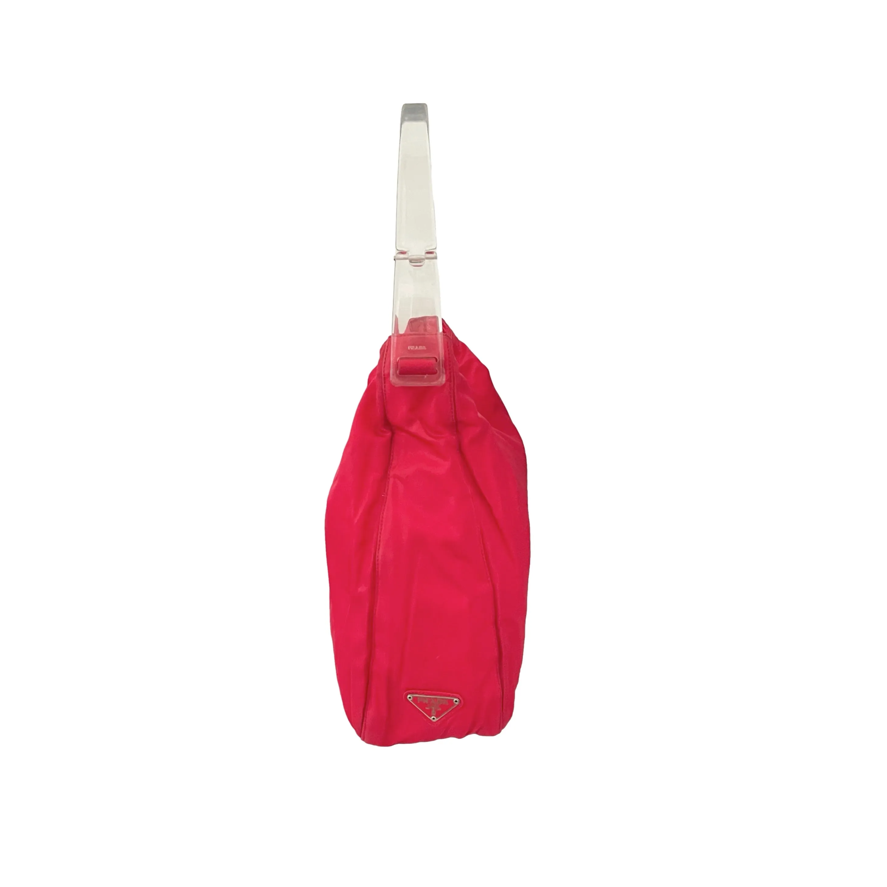 Prada Red Nylon Jumbo Shoulder Bag 💰