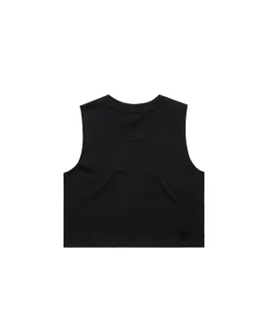 Premium Crop Tank - Blackout