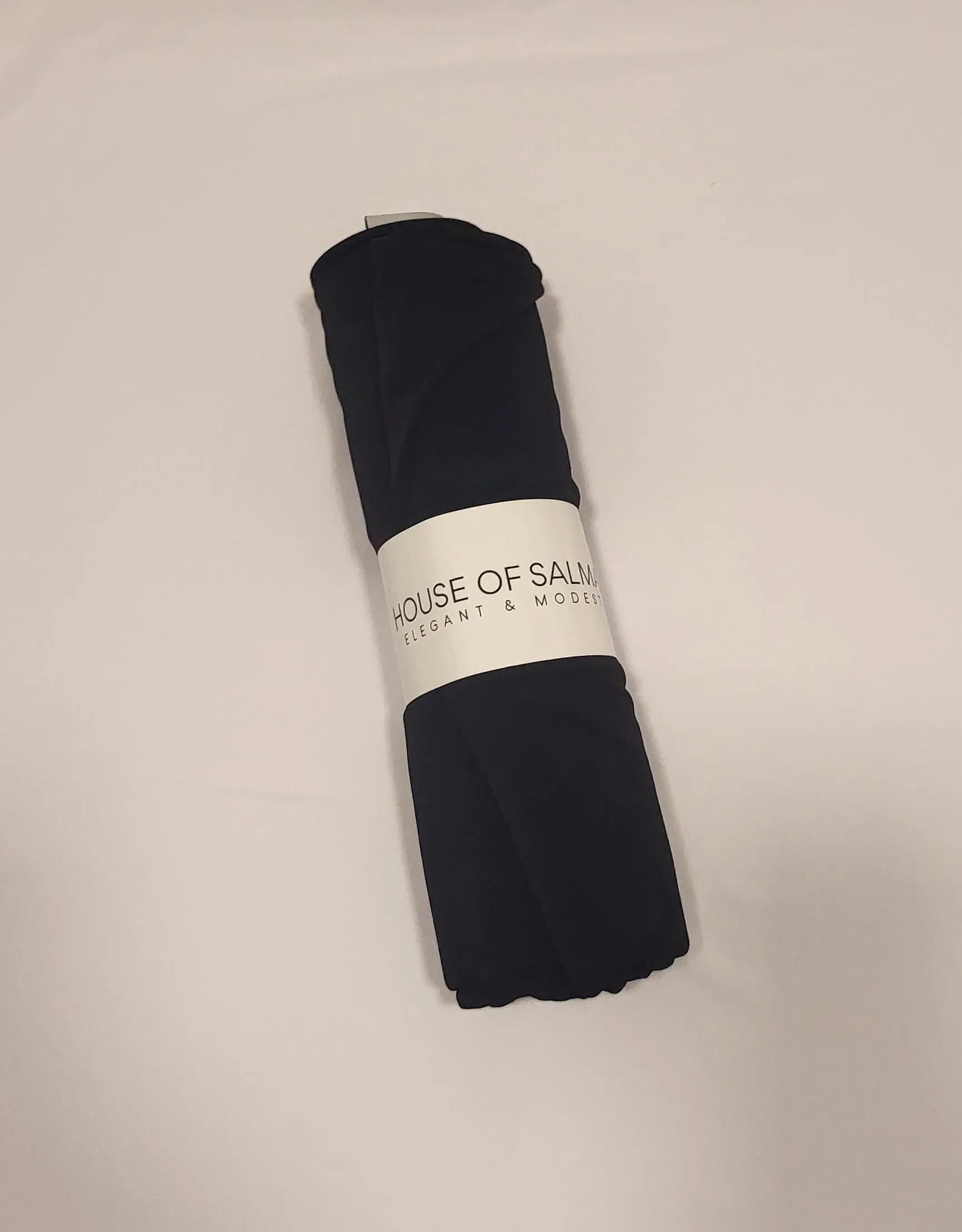 Premium Jersey Hijab- Black