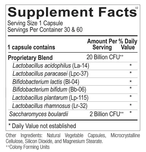 Probiotic Daily Plus by Bright Path Wellness - Gluten Free, Dairy Free