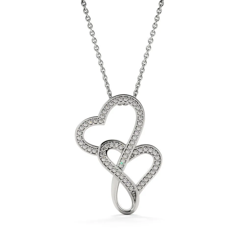 " To my lovely girlfriend " Necklace
