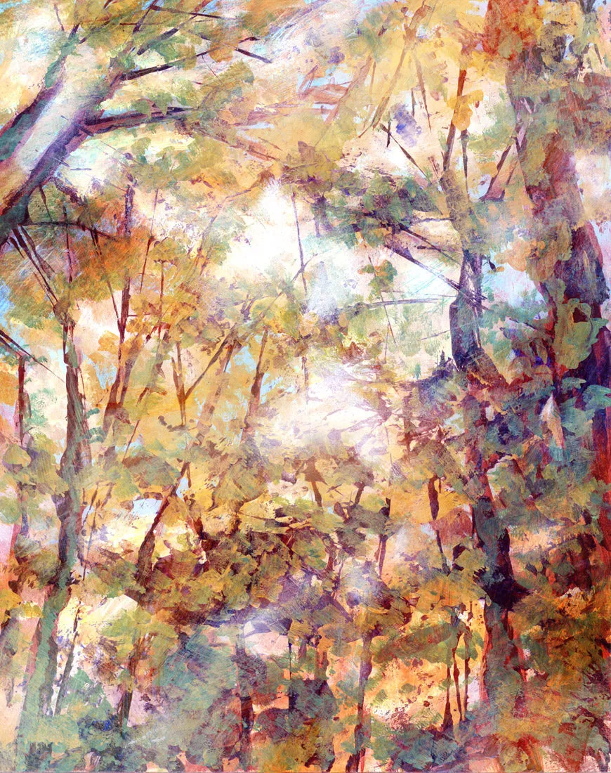 "Cathedral Canopy I" Landscape Fine Art Print