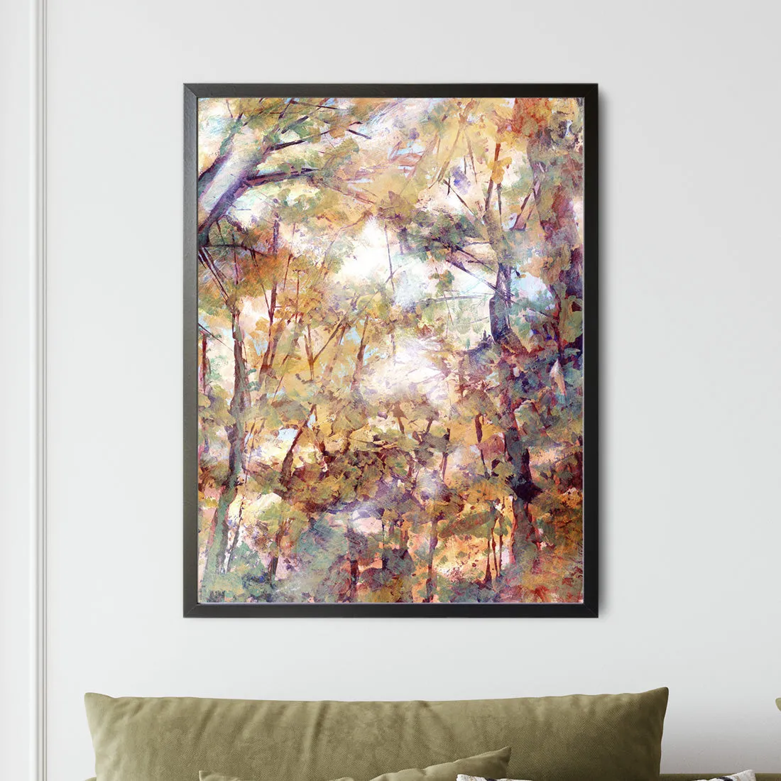 "Cathedral Canopy I" Landscape Fine Art Print