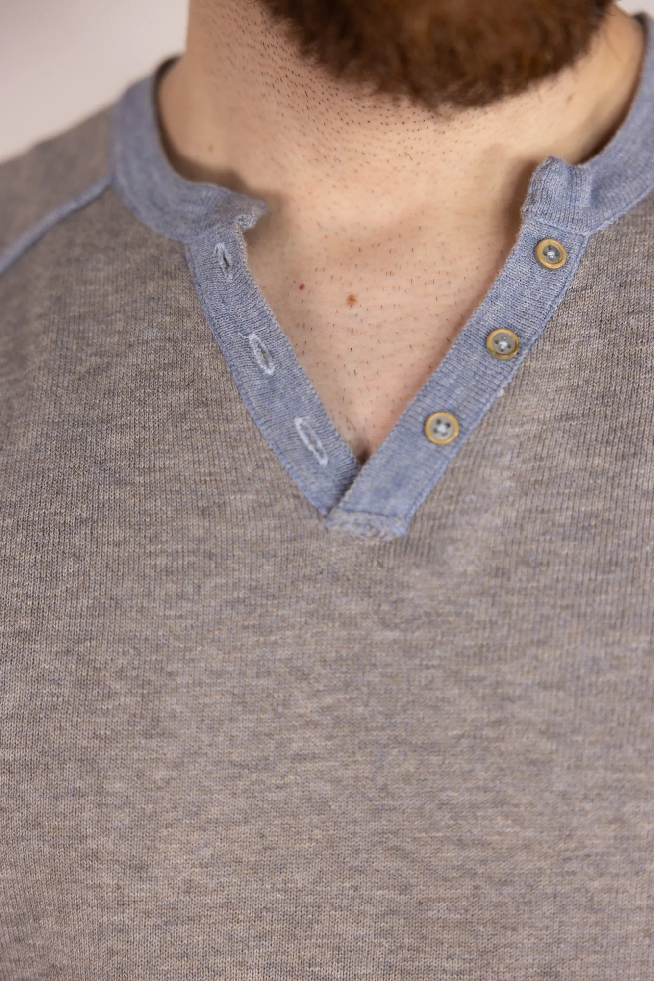 Raffi Victor Reversible Henley Sweater