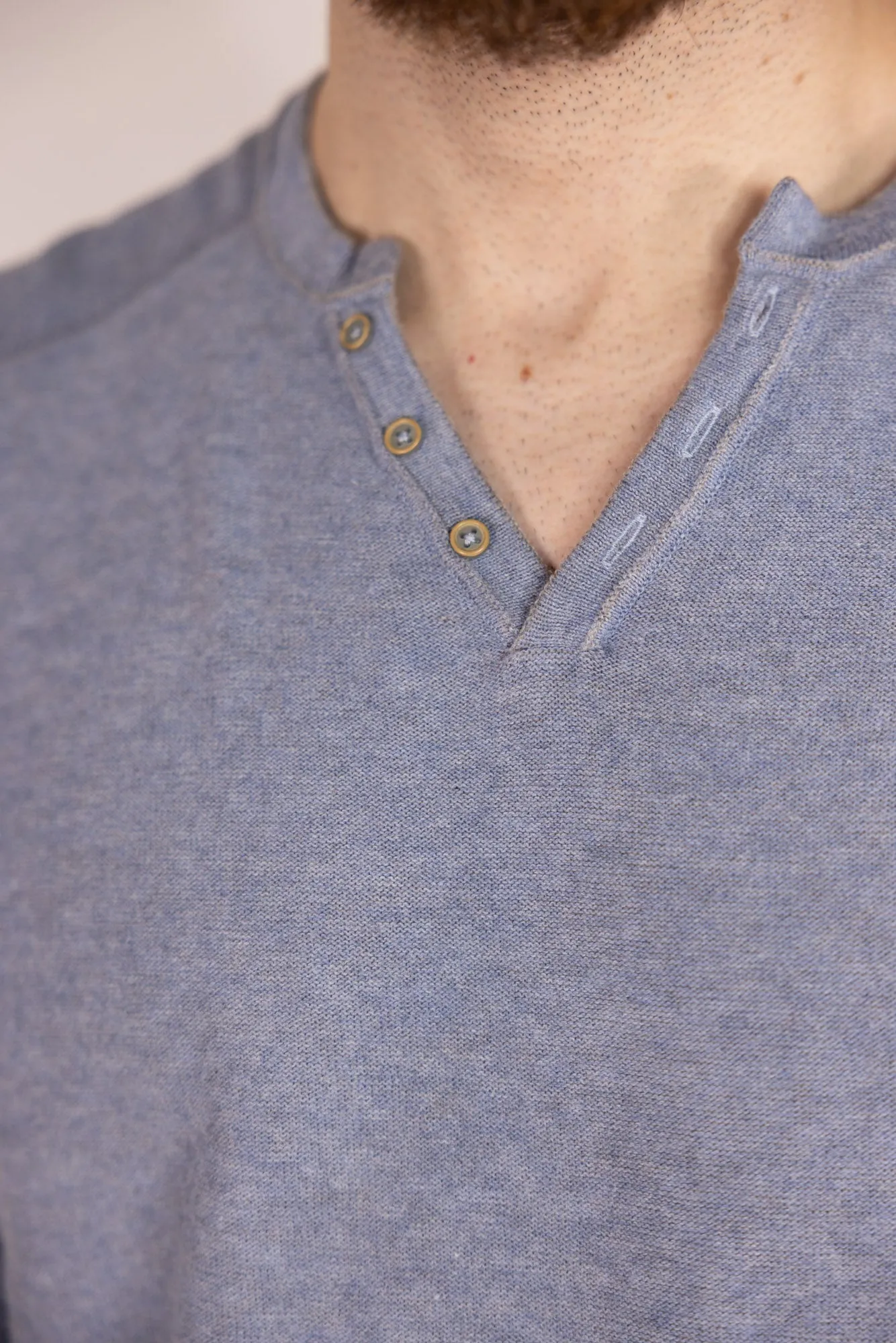 Raffi Victor Reversible Henley Sweater