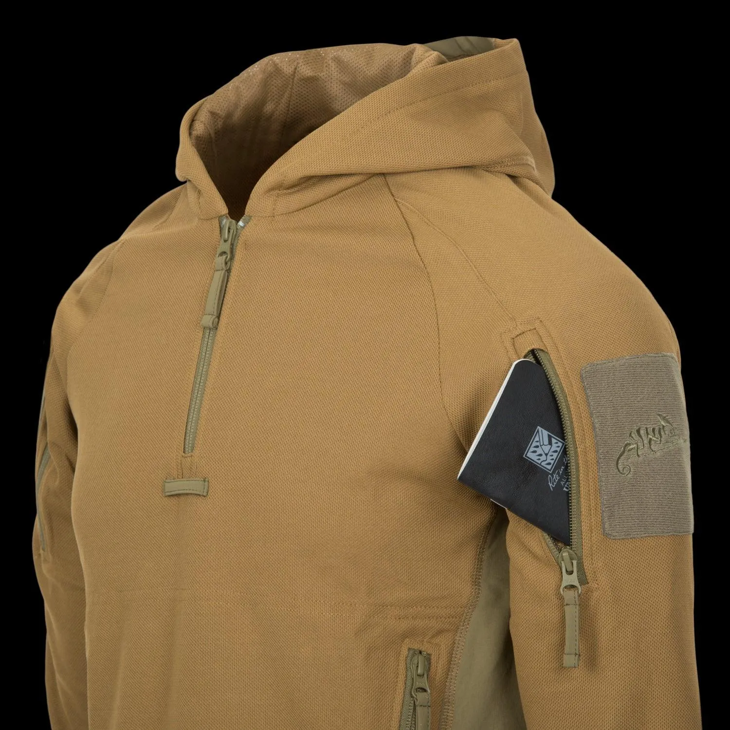 RANGE HOODIE - TopCool - Olive Green/Black