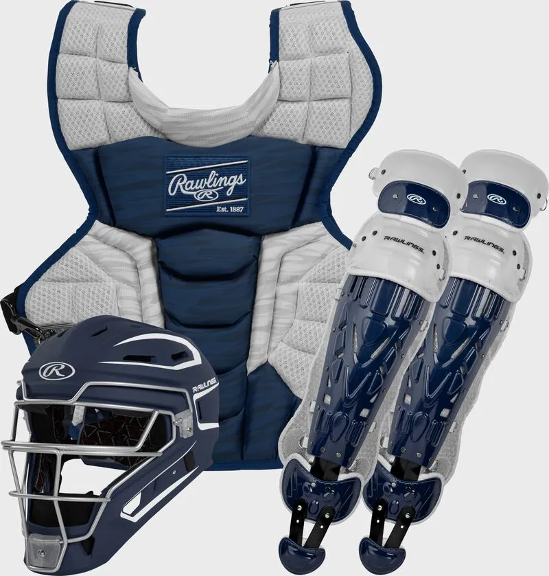 Rawlings Velo™ 2.0 Adult Baseball Catchers Gear Set