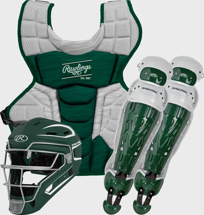 Rawlings Velo™ 2.0 Adult Baseball Catchers Gear Set
