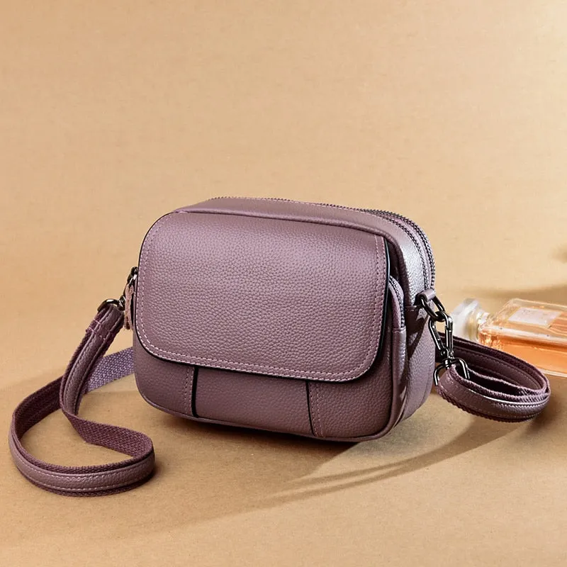 Realaiot Designer Soft Genuine Leather Shoulder Bag Women's Luxury Handbags Fashion Crossbody Bag Luxury Brand for Women Female Totes Bag